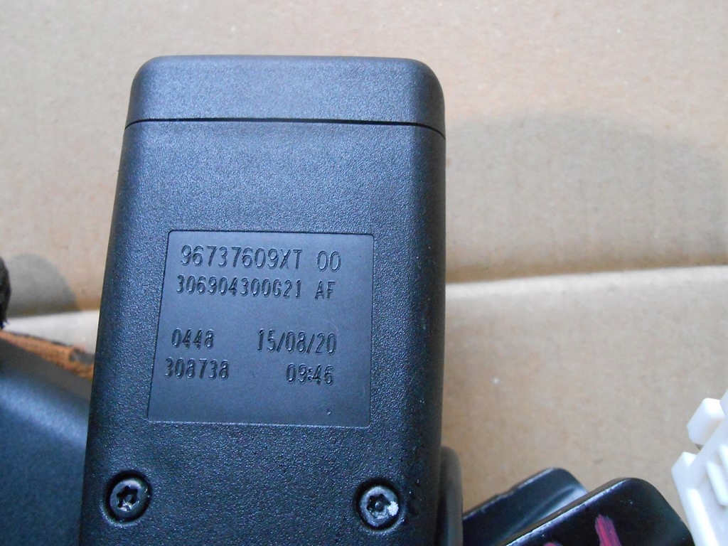 фото №3, Citroen ds4 c4 ii кліпса замок ременів задня