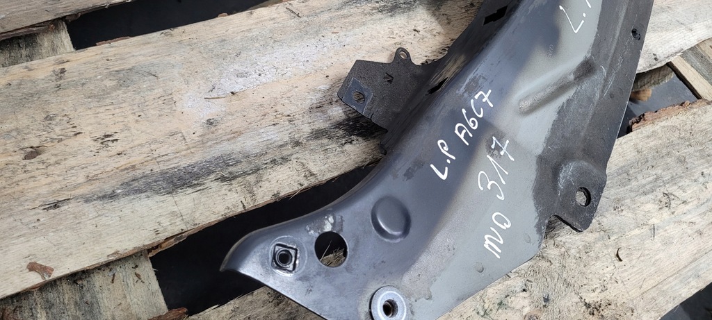 фото №6, A6 c7 4g носик правый лонжерон левая крыла ly8x a7 4g s7