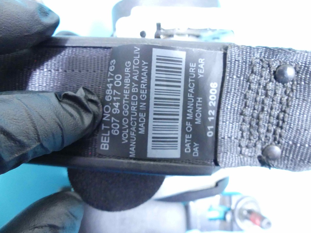 фото №8, Pas безпеки задня лівий ii ряд кліпса volvo xc90 i 02-06