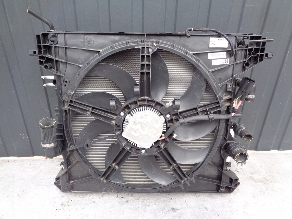 фото №2, Alfa romeo stelvio радиатор комплект 2,2d