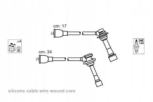 фото №2, Провода зажигания kpl. kia janmor