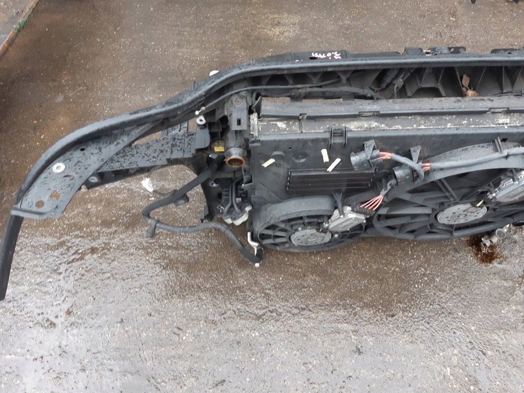 фото №11, Audi q7 4l lift 3.0 tfsi pas передний kompletny усилитель радиатор