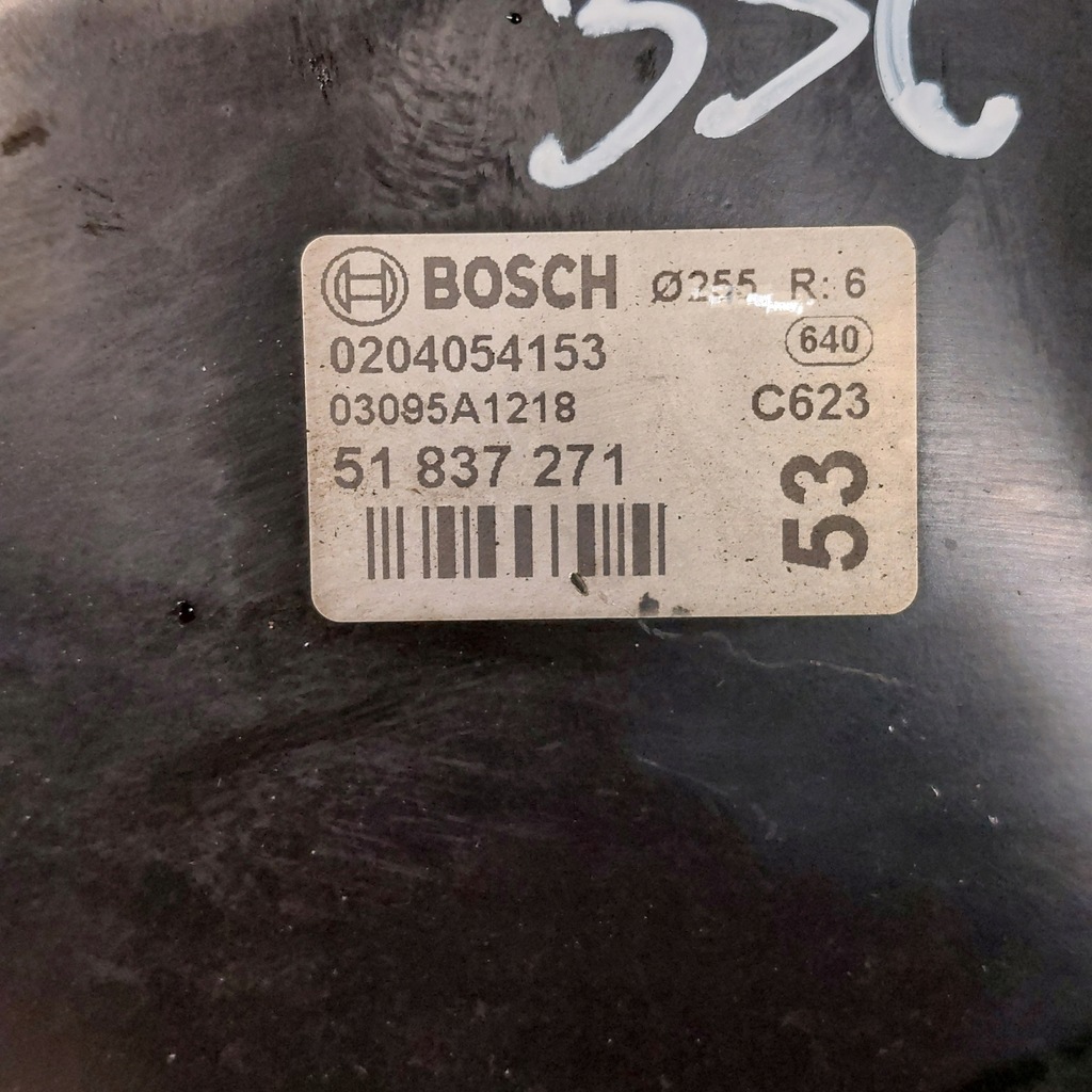 фото №11, Fiat grande punto підсилювач гальм гальмівні bosch 51837271 03095a1218 0204054153