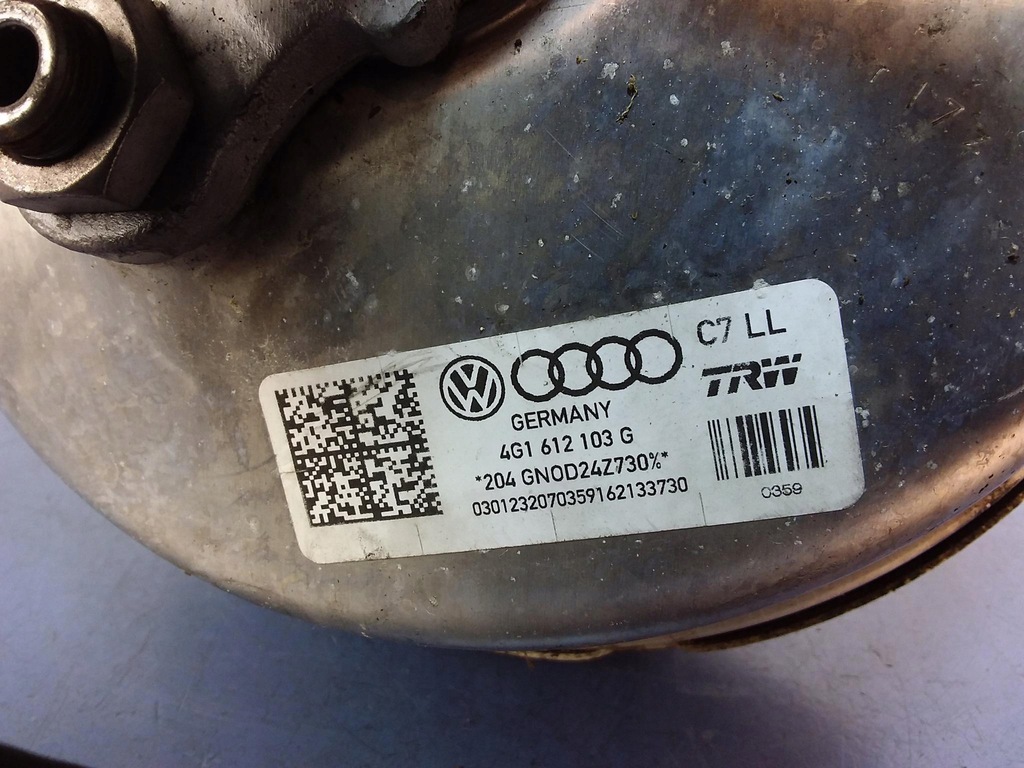 фото №4, Audi a6 c7 2.0 tdi усилитель тормозов тормозные 4g1612103g