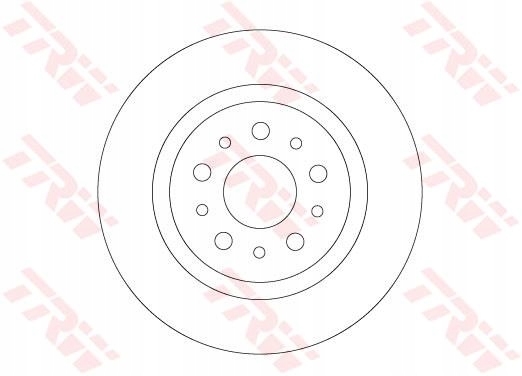 фото №4, Тормозные диски тормозные задняя trw df6714