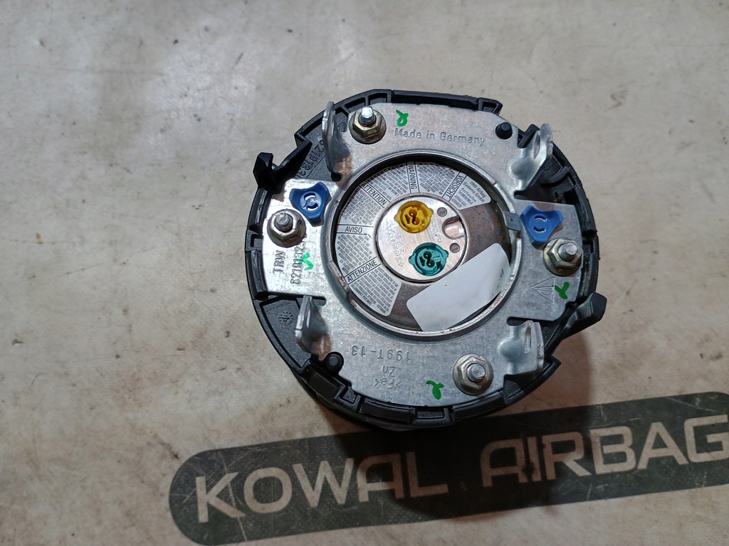 фото №6, Porsche cayman cayenne 7p5 подушка безопасности подушка водителя резиновый элемент czarna оригинал