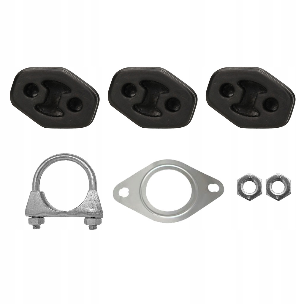 фото №1, Елементи монтажні глушника ford fusion 1.2i