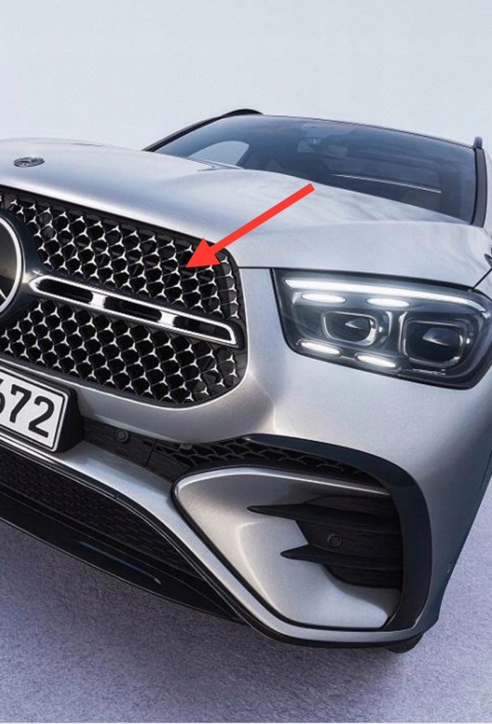 Купить Mercedes gle ii amg w167 2023- левая решётка решётка радиатора перед a1678883201