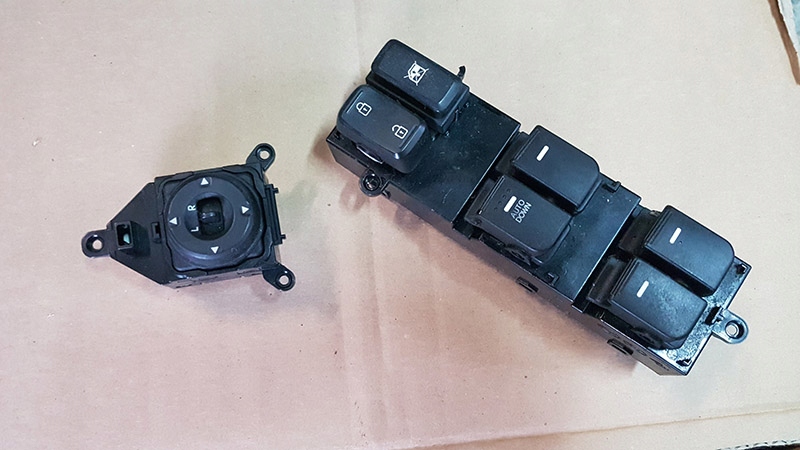 фото №1, Optima sonata 2013 панель переключатели дверь окон