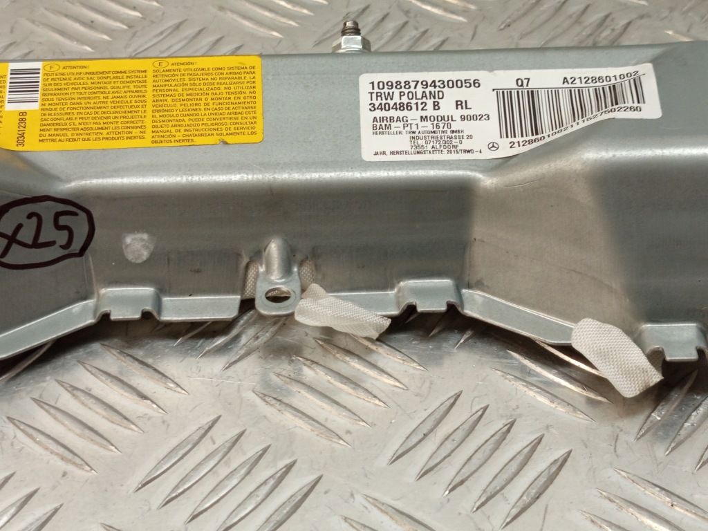 Mercedes w212 подушка воздушная подушка безопасности коленная a2128601002 Цена