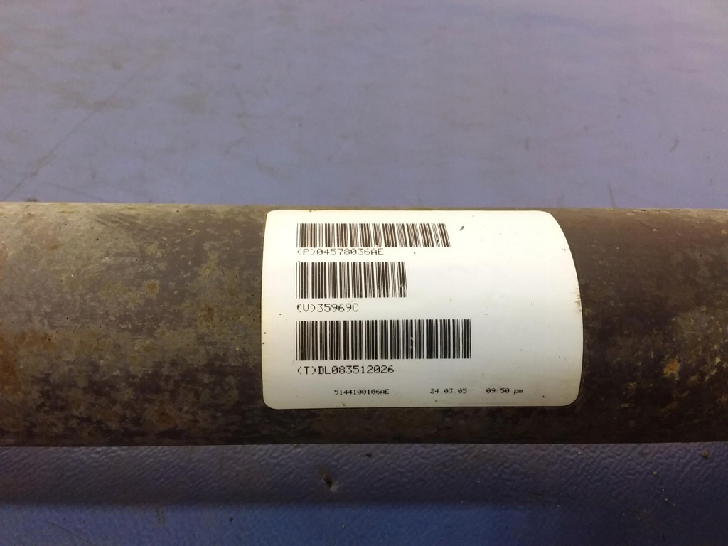 фото №7, Dodge charger 5.7 hemi 05-10 wał приводной