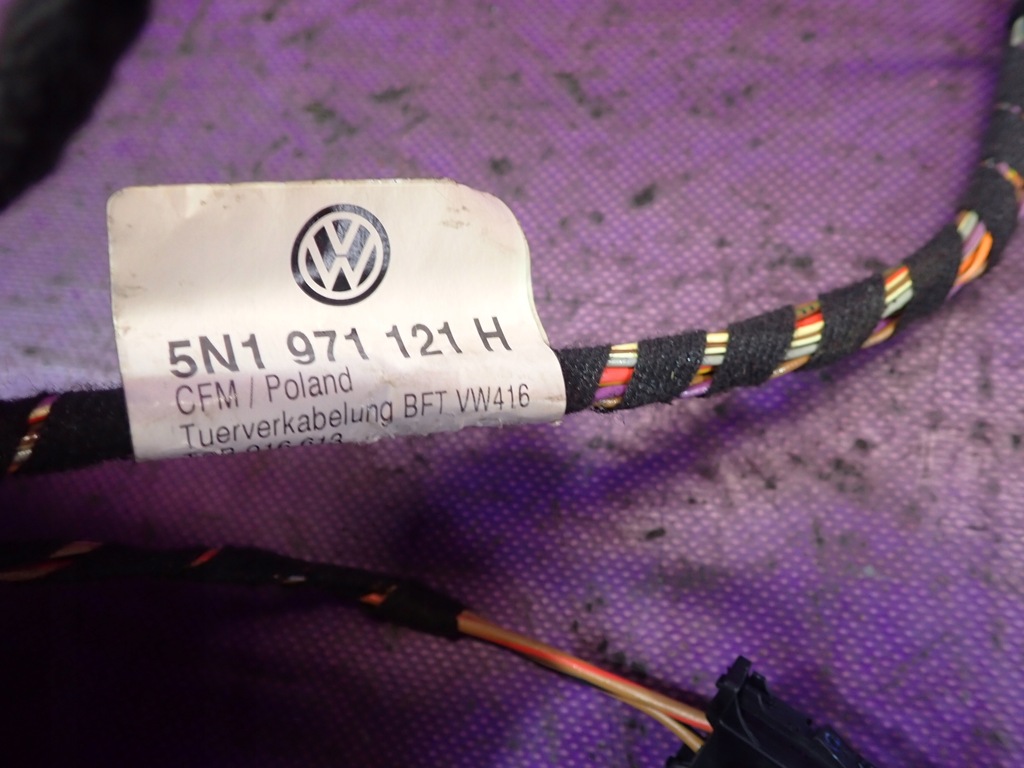 фото №5, Tiguan 5n 07- жгут дверь правый перед 5n1971121h