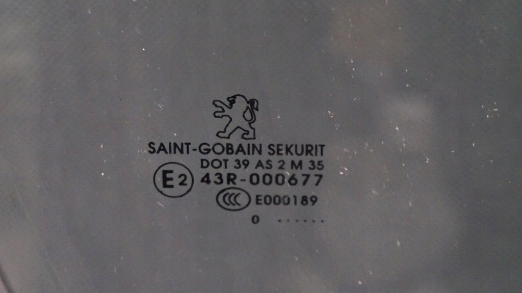 фото №3, Стекло дверь правая peugeot 308 t7 cc