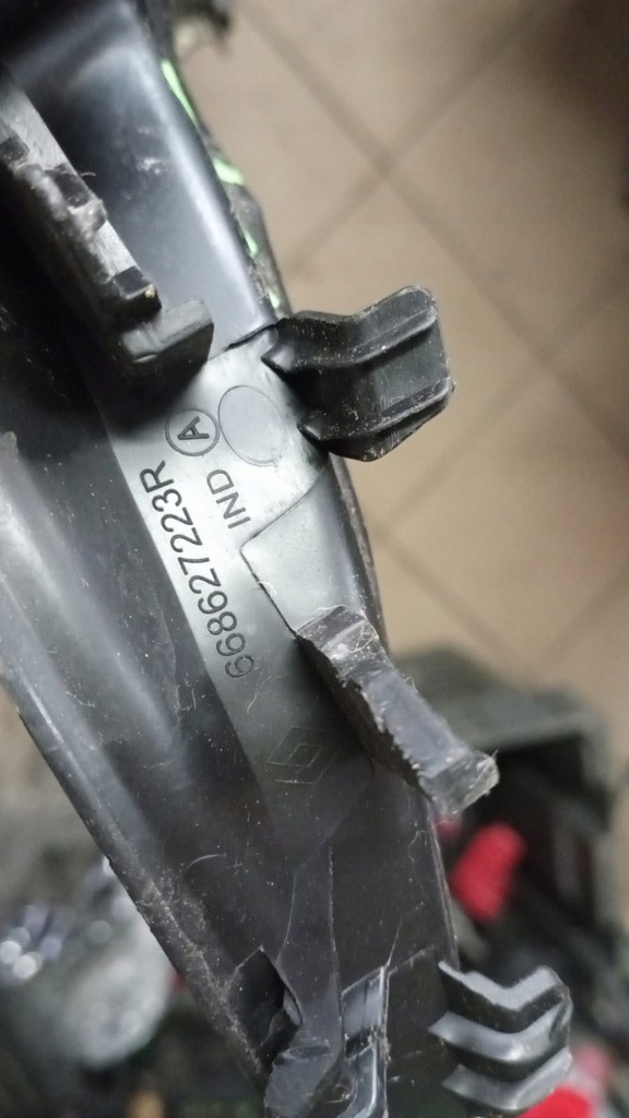 фото №8, Уголок жабо renault captur ii 668632084r 668627223r