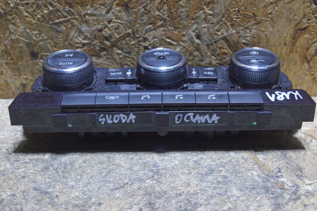 фото №10, Панель кондиционера skoda octavia iii 5e0907044k