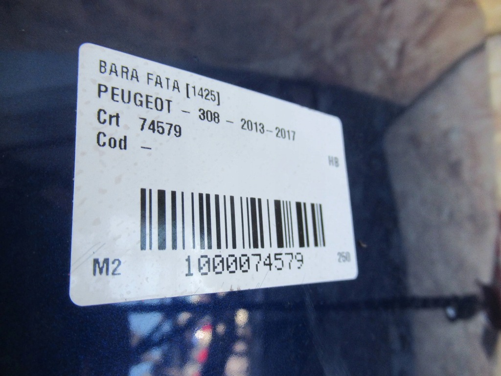 фото №9, Бампер перед peugeot 308 ii lift