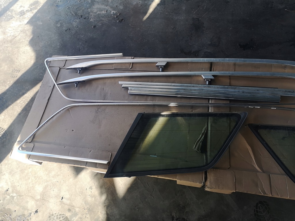 фото №9, Молдинг накладки набор хром a4 b6 kombi audi рейлинг