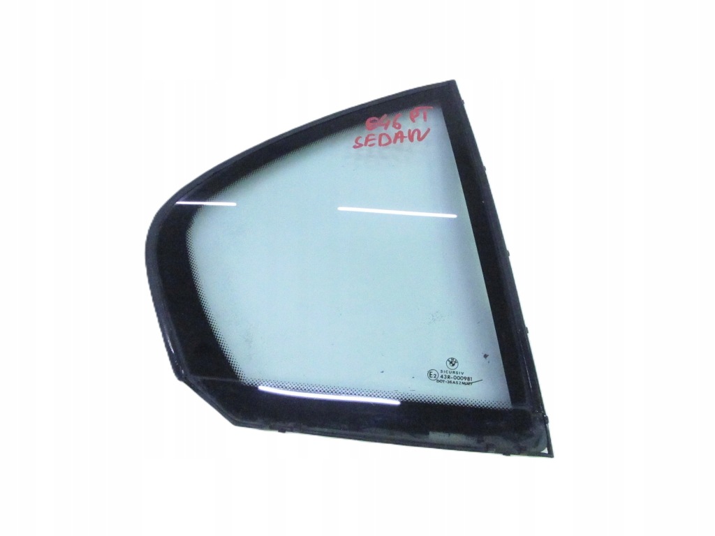 фото №1, Стекло правый правая задняя bmw e46 sedan