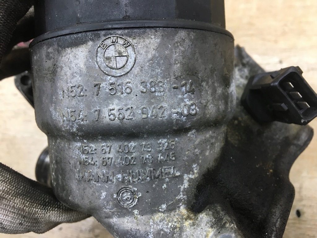 Радиатор корпус фильтра масла bmw 523i 60 lift Цена