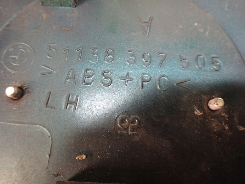 фото №5, Молдинг крыла левая левый перед bmw z3 boston green