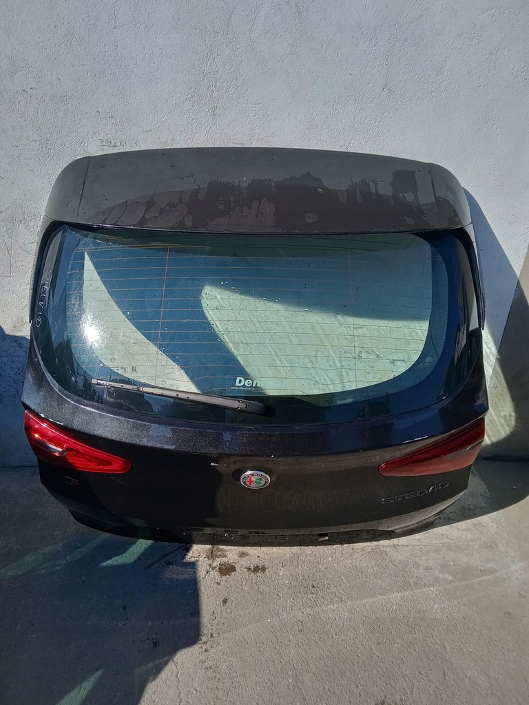 фото №11, Alfa romeo stelvio 16- крышка багажника задняя задняя багажника