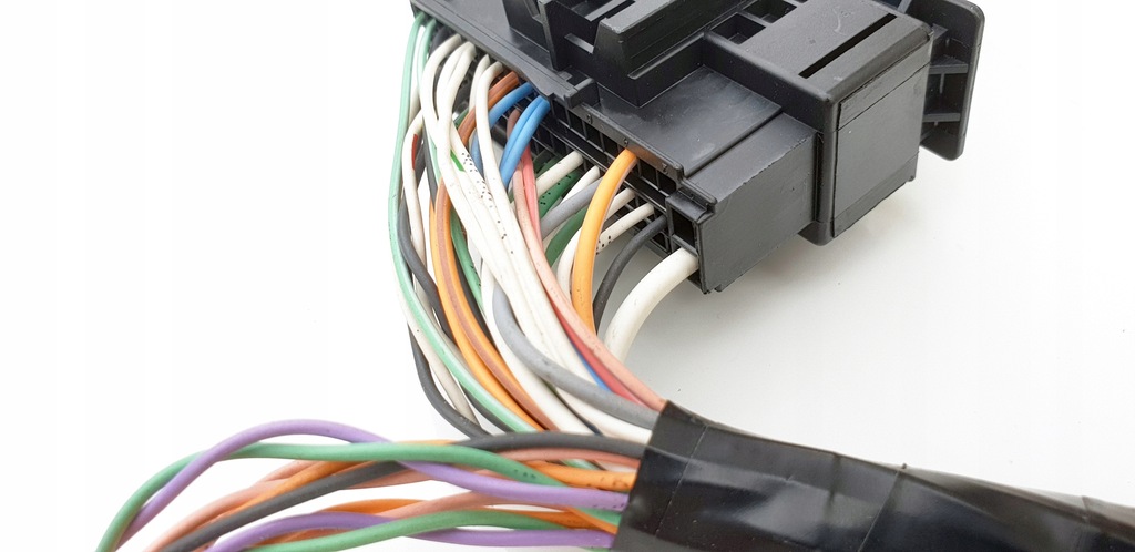 фото №10, Renault megane scenic 2 ii колодка штекер r2 джгут pod сидіння сидіння czarn