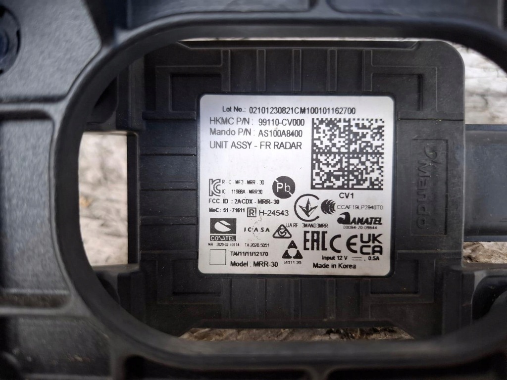 фото №2, Kia ev6 -cv000 радар датчик acc оригінал