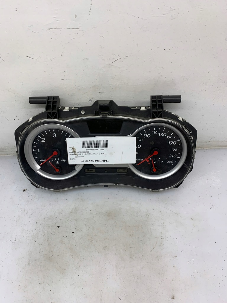фото №1, 8200821001 счетчик приборная панель renault clio iii 1.5 dci