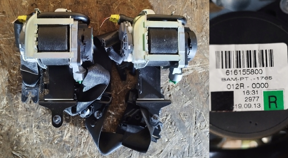 фото №1, Pas безпеки правий перед volvo s60 ii v60 39818842 гарантія