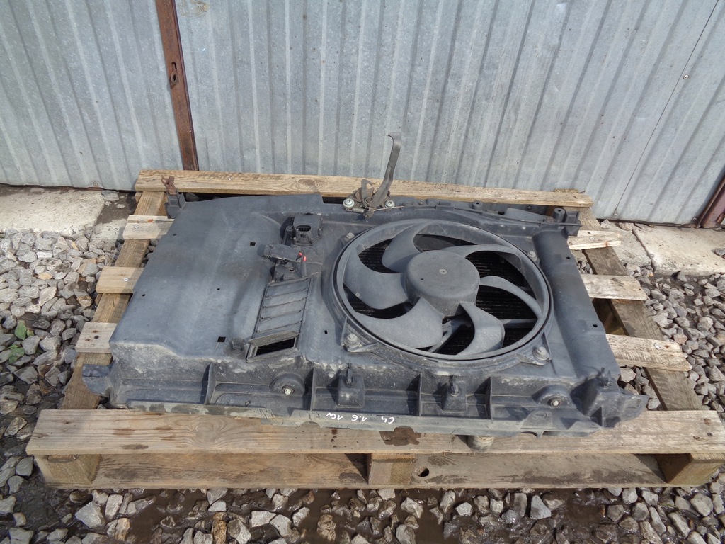 фото №5, Вентилятор радиатор citroen c4 1.6 16v 2004-