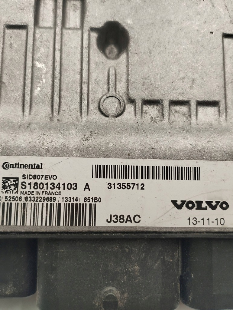 фото №4, Volvo v40 блок керування / модуль ecu бортовий комп'ютер s180134103a