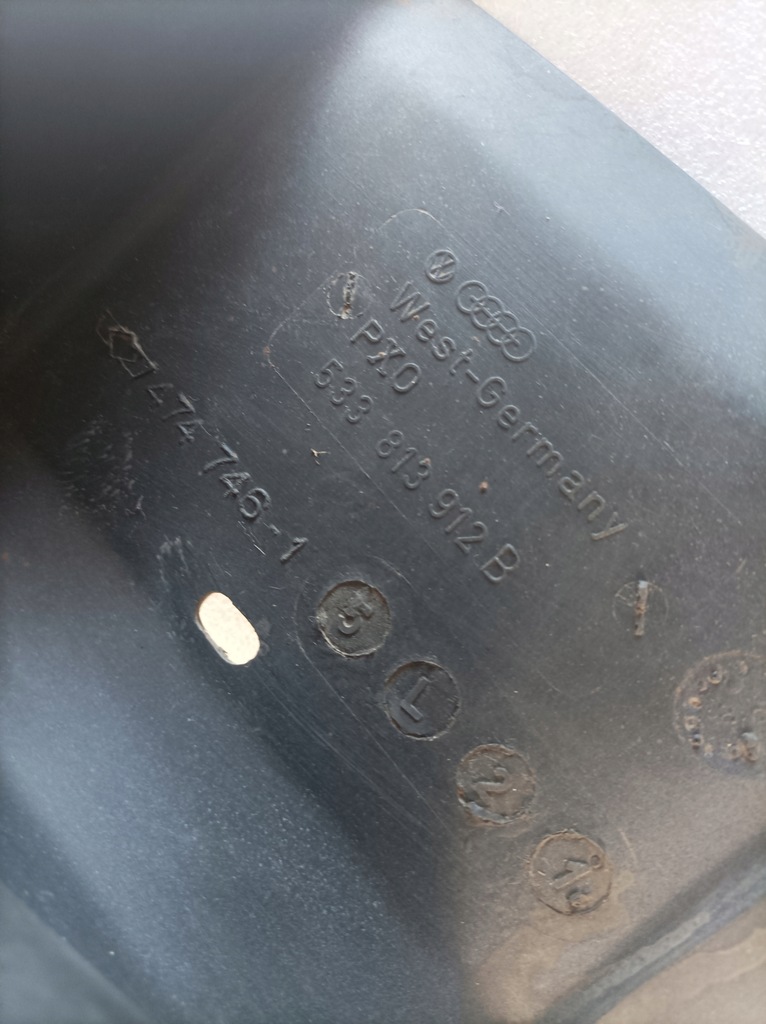 фото №9, Vw scirocco ii молдинг крила правий задня