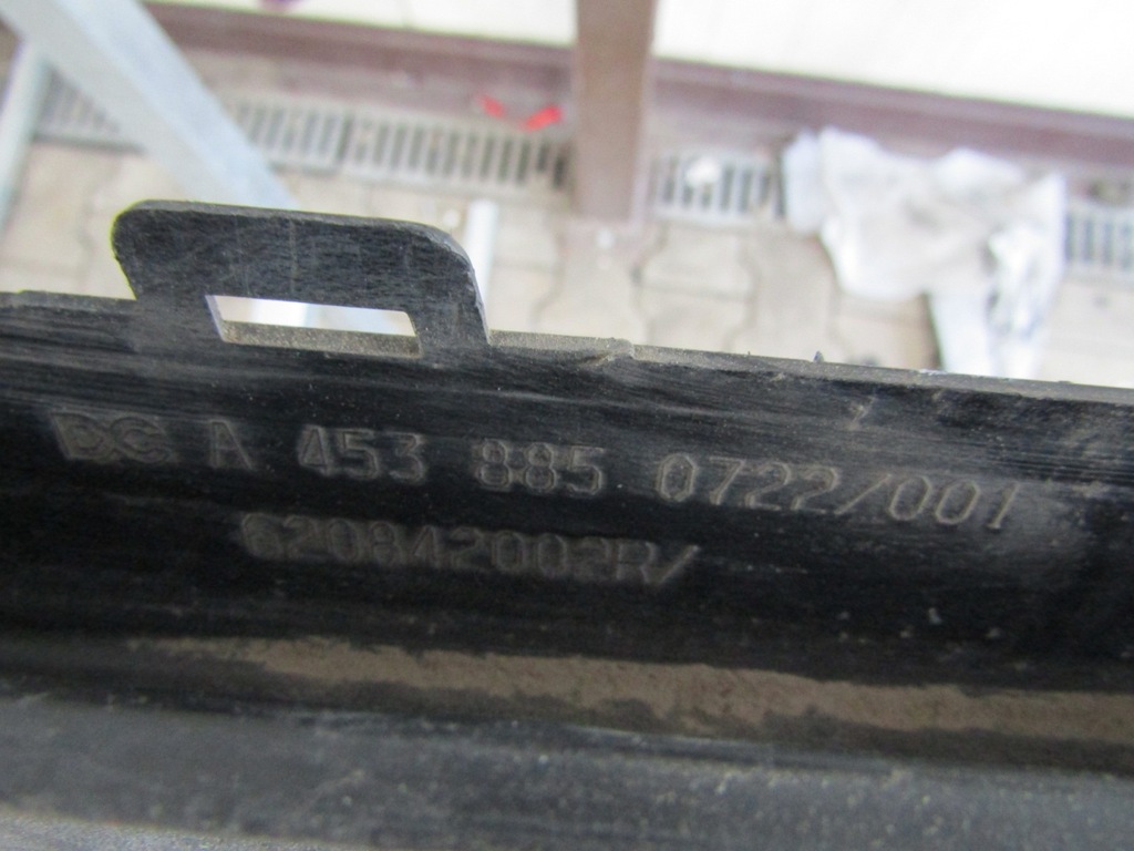 фото №8, Молдинг накладка спойлер накладка бампер перед smart forfour w453