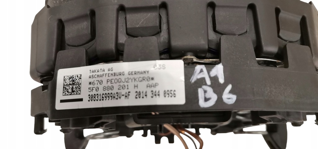 фото №8, Seat leon iii 3 подушка повітряна air bag керма 5f0880201h