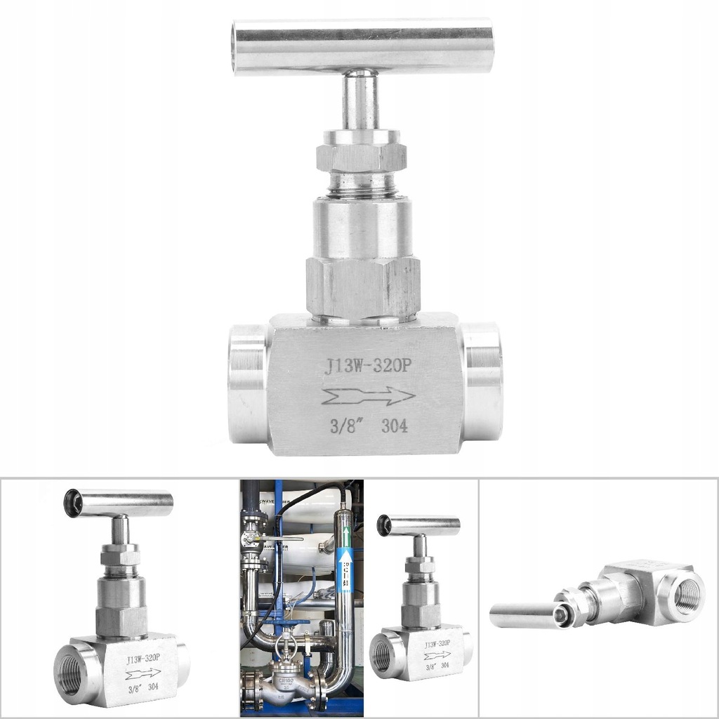 фото №13, Клапан iglicowy prosty ze нержавіюча сталь нержавіючої bspp