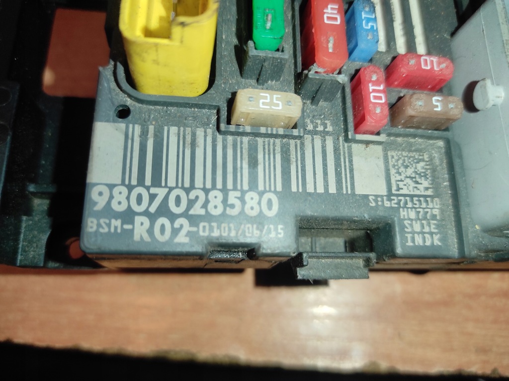 фото №13, Модуль bsm коробка предохранителей c4 picasso c6 p 407 9807028580