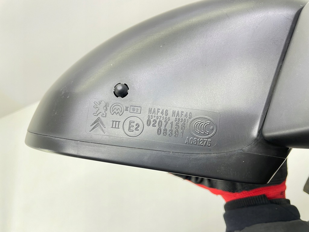 фото №16, Дзеркало праве citroen c3 ii 7pin e20207156 europa