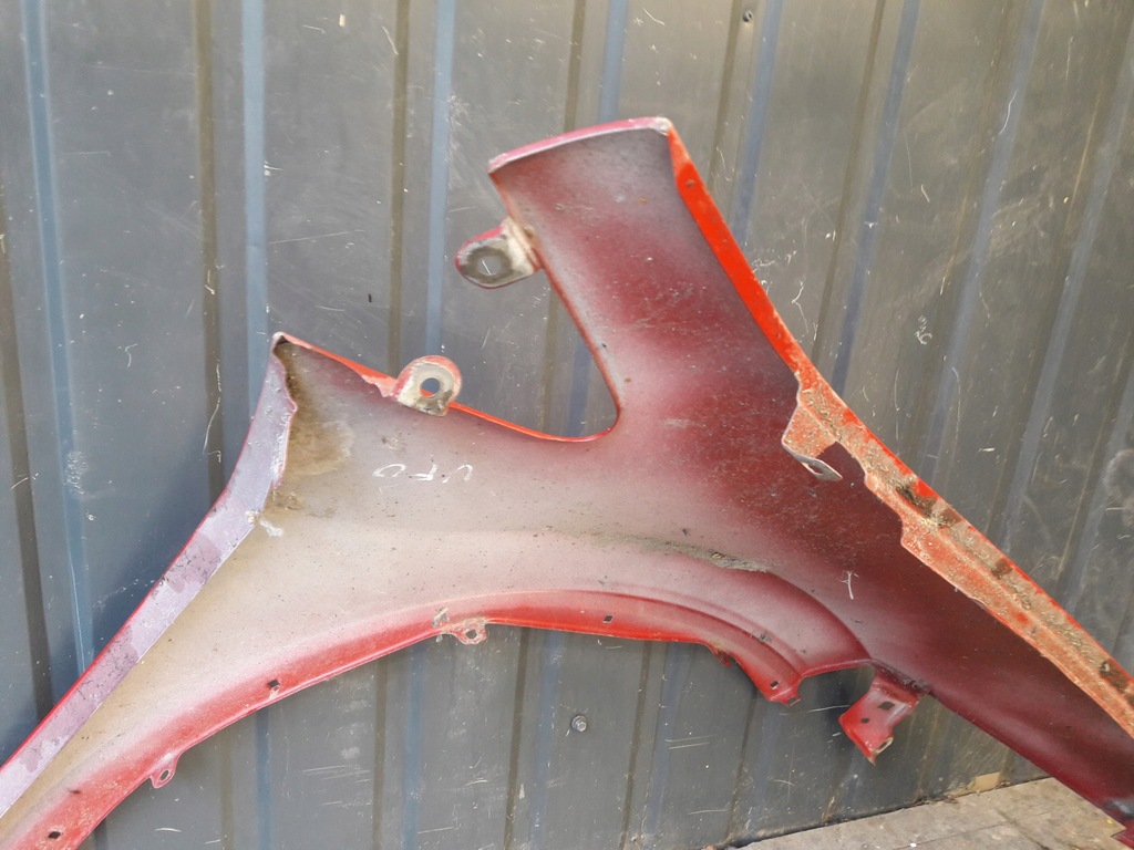 фото №11, Крыло левый перед honda civic ufo красный