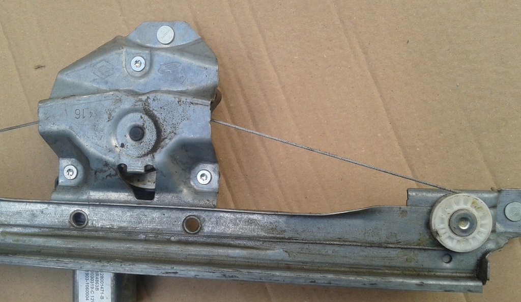 фото №5, Підйомник моторчик скло правий задня renault captur 1 i 13-19