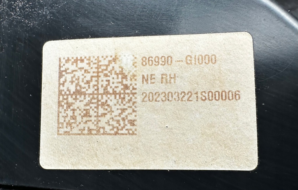 фото №8, Hyundai ioniq v 5 права повітропровід впуск повітря жалюзі бампера перед