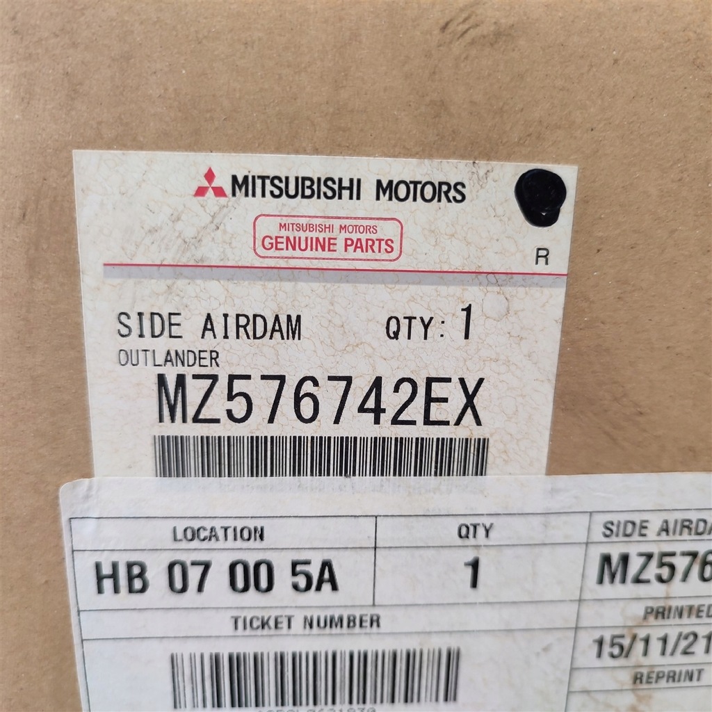 фото №10, Молдинг порог правая левая mitsubishi outlander 3iii lift phev