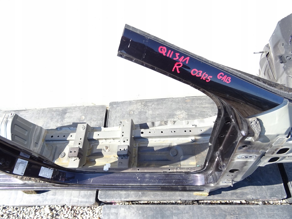 фото №8, Nissan qashqai ii 2 j11 четверть лонжерон правая блок двигателя стойки порог gab