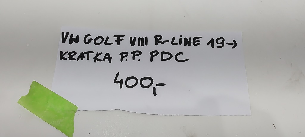 фото №6, Решётка решётка радиатора бампера правая pdc vw golf r 8 viii