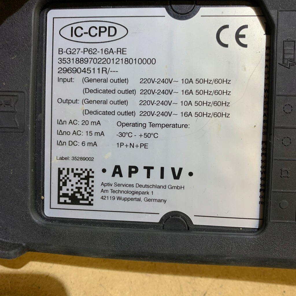 фото №5, Renault zoe зарядний пристрій кабель 296904511r