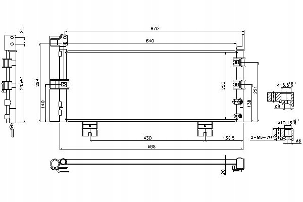 фото №1, Nissens конденсатор кондиционера lexus gs 450h gws1