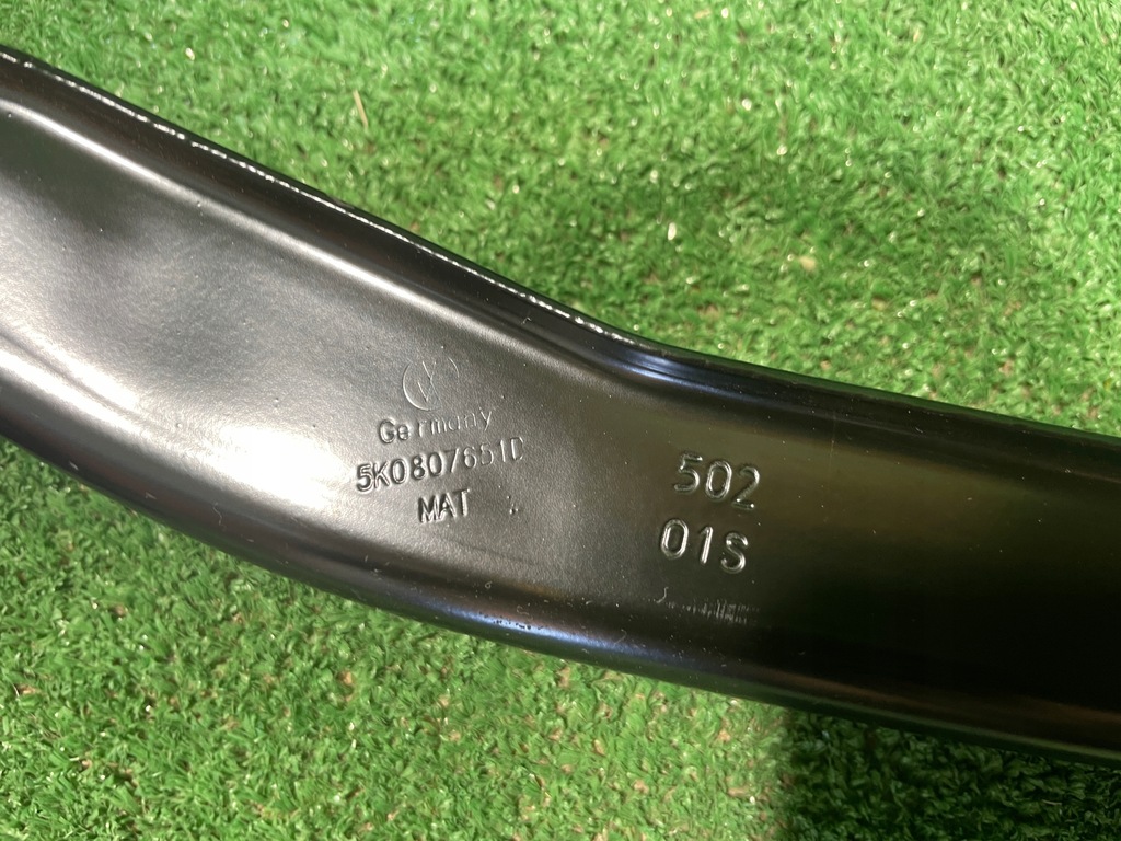 фото №11, Vw golf vi 5k0 усилитель бампера балка нижняя wąs балка 5k0807651d