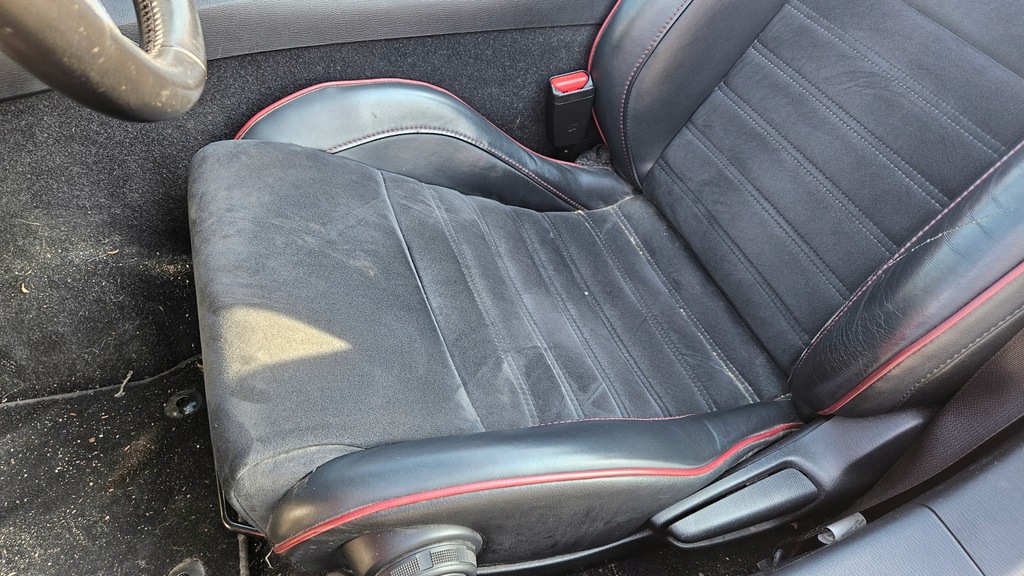 фото №6, Сидіння сидіння recaro напівшкіра alcantara czarna bose mazda mx-5 nd europa