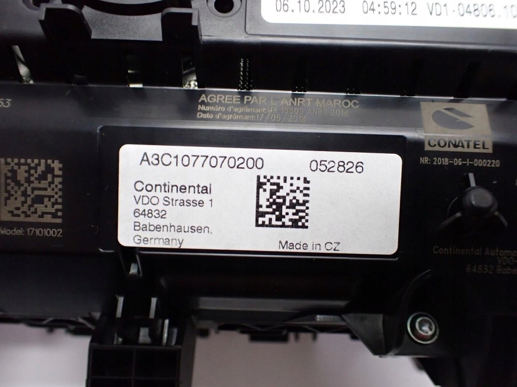 Лічильник прилади європа віртуальний 565920790h skoda karoq 2.0 tdi механічна коробка передач 23r Зі Шроту