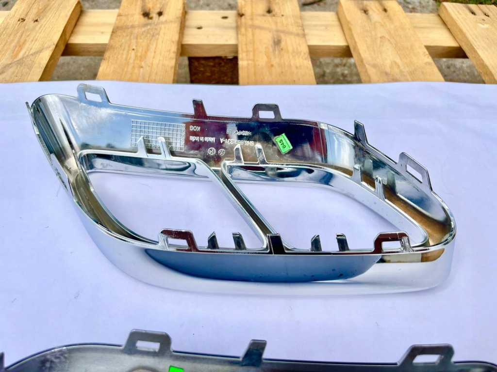 Vw golf viii r-line r line молдинг накладка бампера решётка  выхлоп комплект Цена