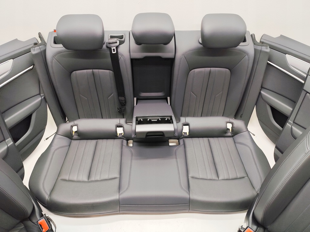 фото №10, Audi a6 c8 4k avant сидіння заднє сидіння обшивки шкіра вентильовані комплект